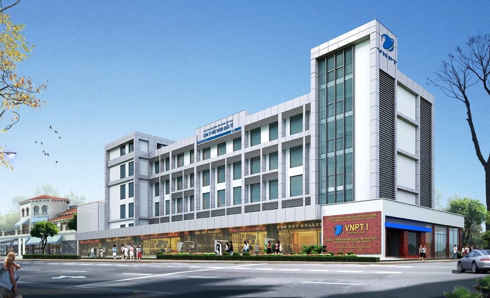 VNPT – TRỤ SỞ LÀM VIỆC TRUNG TÂM VIỄN THÔNG QUỐC TẾ